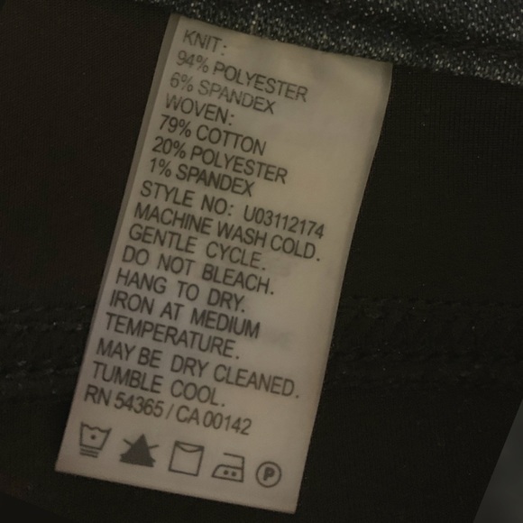 Bianca Nygard Denim and Black Pants - Size 10 - Picture 4 of 5